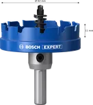 BoschEXPERT 金属板孔锯 62 x 5 毫米。.